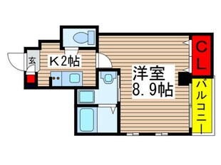 シンシア壱番館の物件間取画像